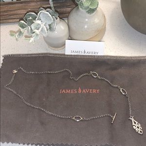 RETIRED JAMES AVERY LARIAT ICHTHUS NECKLACE